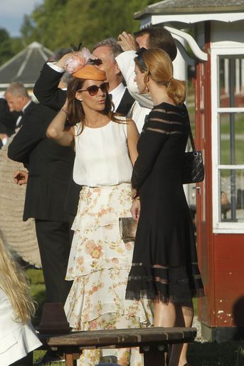 La princesse Marie de Danemark à Klampenborg, le 14 juin 2017