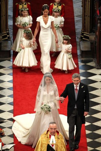 Pippa Middleton Au Mariage De Sa Soeur Kate Middleton Avec Le Prince William, Le 29 Avril 2011 À Londres 21
