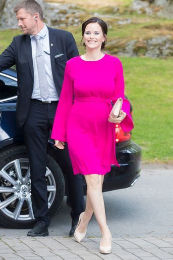 La princesse Sofia de Suède, née Hellqvist, à Stockholm, le 31 mai 2017