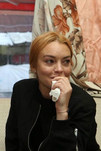 Lindsay Lohan en 2016 lors de son voyage en Turquie