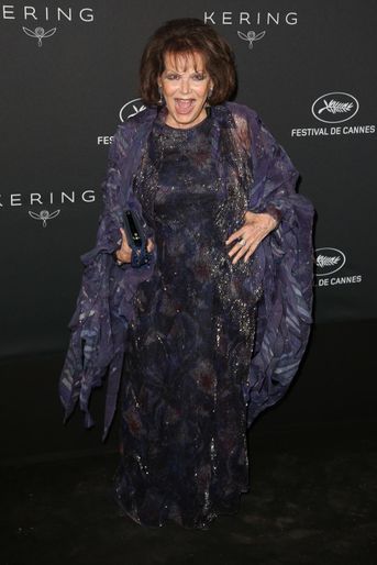Claudia Cardinale à Cannes, le 21 mai 2017
