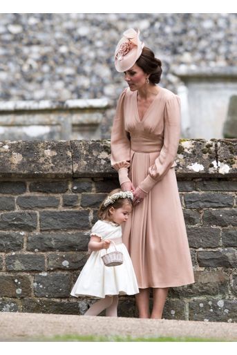 Le Prince George Et La Princesse Charlotte Au Mariage De Leur Tante Pippa Middleton 10