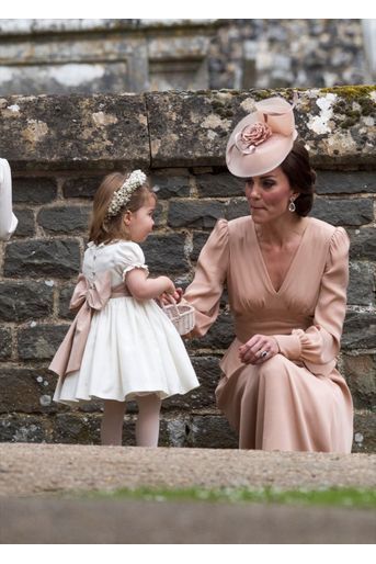 Le Prince George Et La Princesse Charlotte Au Mariage De Leur Tante Pippa Middleton 12