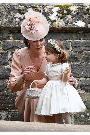 Le Prince George Et La Princesse Charlotte Au Mariage De Leur Tante Pippa Middleton 3