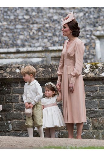 Le Prince George Et La Princesse Charlotte Au Mariage De Leur Tante Pippa Middleton 9