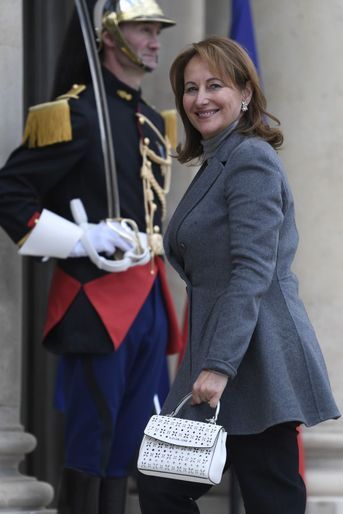 La ministre de l'Environnement Ségolène Royal à l'Elysée, le 2 mai 2017.