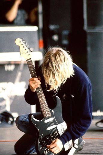 Kurt Cobain au Pukkelpop Festival en 1991