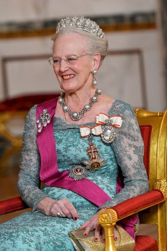 La reine Margrethe II de Danemark à Copenhague, le 28 mars 2017