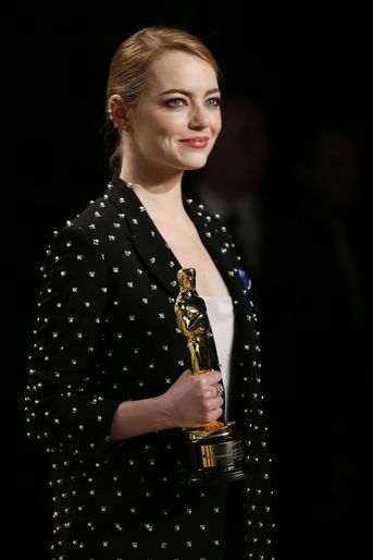 Emma Stone Oscar de la Meilleure actrice en 2017.