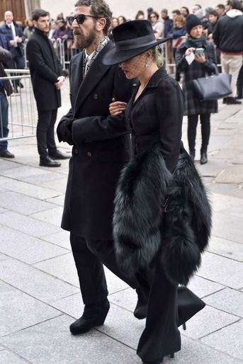 Stefano Pilati et Kate Moss. 