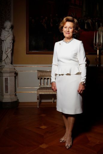 La reine Sonja de Norvège, le 17 octobre 2016