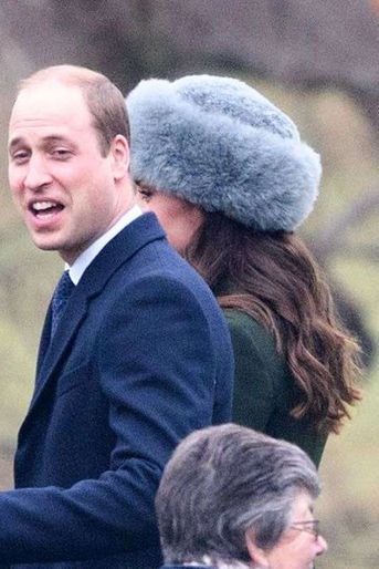 La duchesse de Cambridge, née Kate Middleton, à Sandringham le 8 janvier 2017