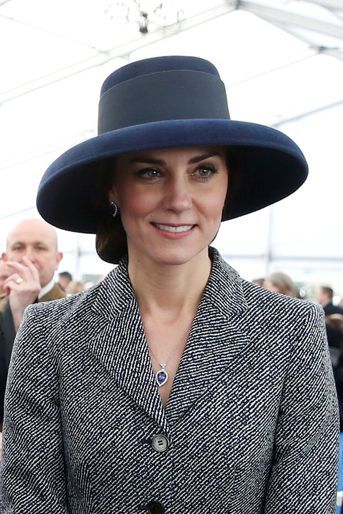La duchesse de Cambridge, née Kate Middleton, à Londres le 9 mars 2017