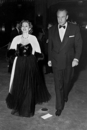 Zsa Zsa Gabor et son mari de l'époque George Sanders en 1951.