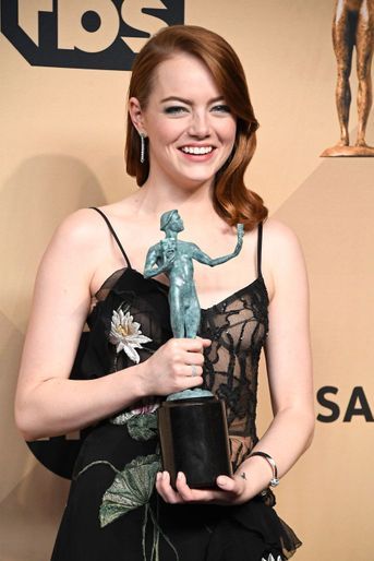 Emma Stone aux Annual Screen Actors Guild Awards