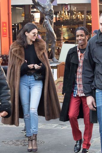 Kendall Jenner et A$AP Rocky 