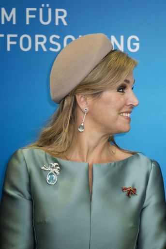 La reine Maxima des Pays-Bas en Allemagne le 9 février 2017