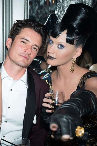 Orlando Bloom et Katy Perry à New York en 2016.