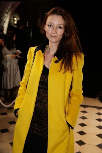 Audrey Marnay à la soirée Lacoste, à Paris le 22 janvier 2015