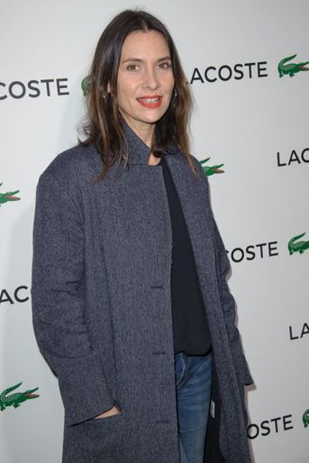 Géraldine Pailhas à la soirée Lacoste, à Paris le 22 janvier 2015