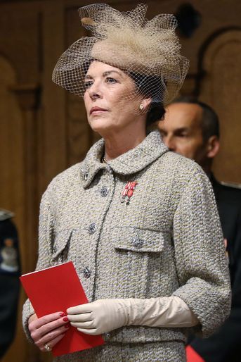 La princesse Caroline de Hanovre à Monaco le 19 novembre 2016