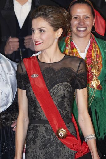 La reine Letizia d&#039;Espagne à Guimaraes, le 28 novembre 2016