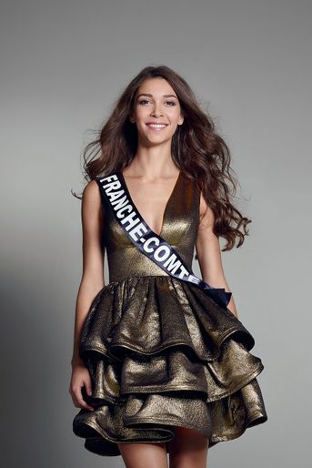 Miss Franche-Comté, Mélissa Nourry a 20 ans et fait 1,71m. 