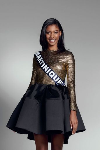 Miss Martinique, Aurélie Joachim a 18 ans et mesure 1,78m. 