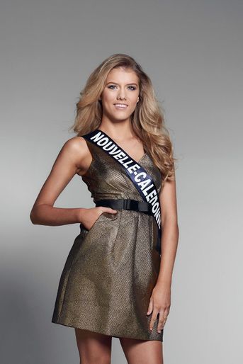 Miss Nouvelle-Calédonie, Andréa Lux mesure 1,75m et a 18 ans.