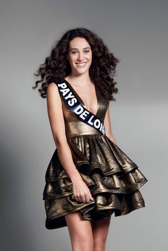 Miss Pays-de-Loire, Carla Loones a 20 ans et fait 1,78m. 