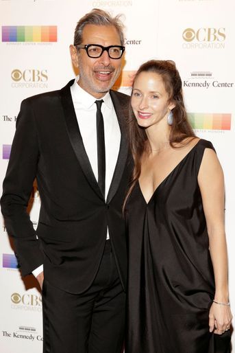 Jeff Goldblum et son épouse Emily aux Kennedy Center Honors à Washington, le 4 décembre 2016.