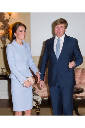 Kate Middleton et le roi Willem-Alexander des Pays-Bas