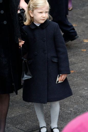 La princesse Elisabeth de Belgique, le 1er octobre 2008
