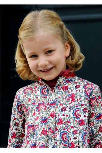 La princesse Elisabeth de Belgique, le 4 janvier 2009