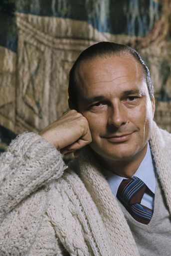 Portrait de Jacques Chirac, novembre 1976
