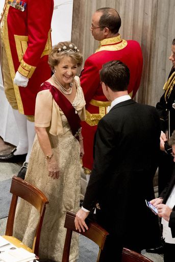 La princesse Margriet des Pays-Bas au Palais royal à Amsterdam, le 28 novembre 2016