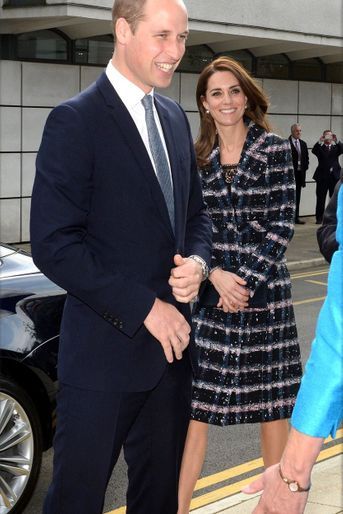 Kate et William en visite à Manchester 