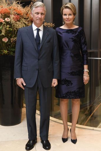 La reine Mathilde de Belgique au Japon, le 10 octobre 2016