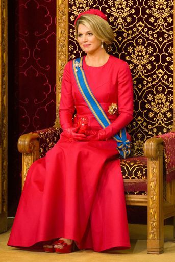 La reine Maxima des Pays-Bas à La Haye, le 16 septembre 2014