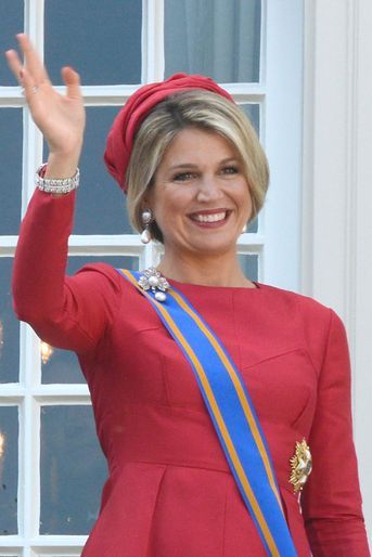 La reine Maxima des Pays-Bas à La Haye, le 16 septembre 2014