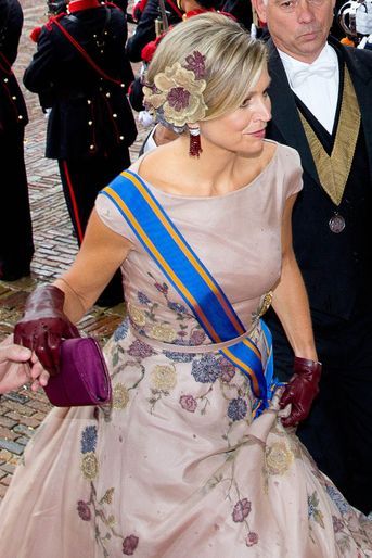 La reine Maxima des Pays-Bas à La Haye, le 15 septembre 2015