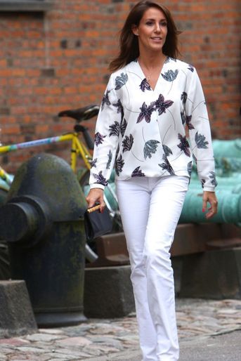 La princesse Marie de Danemark à Copenhague, le 22 août 2016