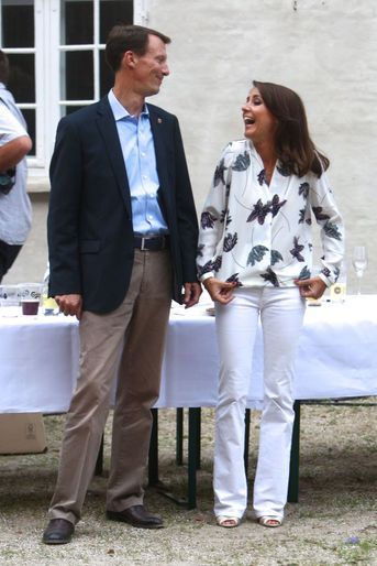 La princesse Marie et le prince Joachim de Danemark à Copenhague, le 22 août 2016