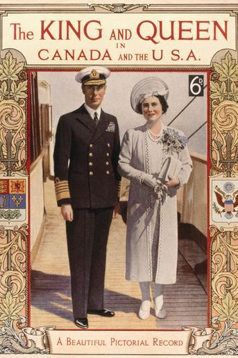 Document évoquant la première visite au Canada et aux Etats-Unis en 1939 du roi George VI et de son épouse la reine consort Elizabeth (future Queen Mum)