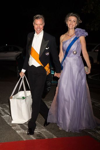 Le prince Guillaume de Luxembourg et la princesse Sybilla Weiller 