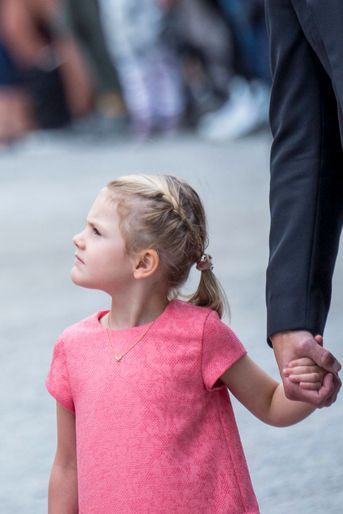 La princesse Estelle de Suède à Stockholm, le 9 septembre 2016