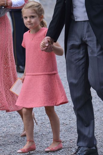 La princesse Estelle de Suède à Stockholm, le 9 septembre 2016