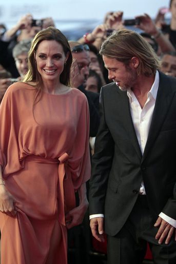 Angelina Jolie et Brad Pitt à Sarajevo en 2011.