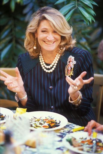 La comtesse Marta Marzotto en 1985