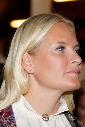 La princesse Mette-Marit de Norvège à Seljord, le 9 septembre 2016